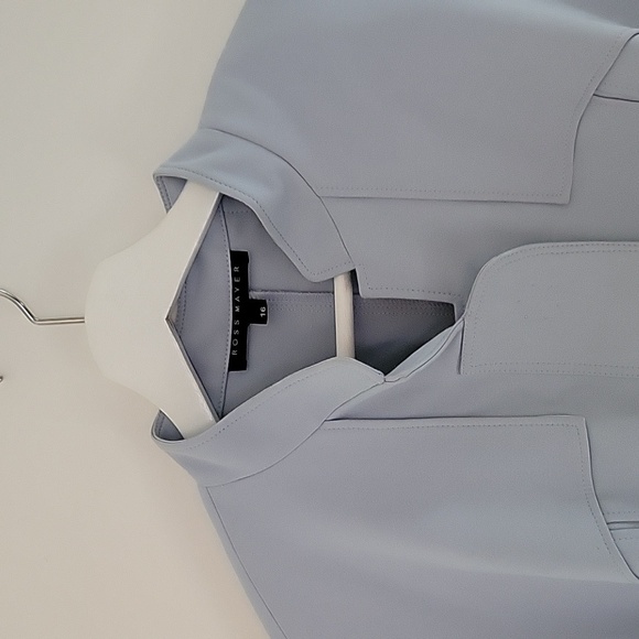 Ross Mayer | Powder Blue Dress | Size 16 - Picture 6 of 6